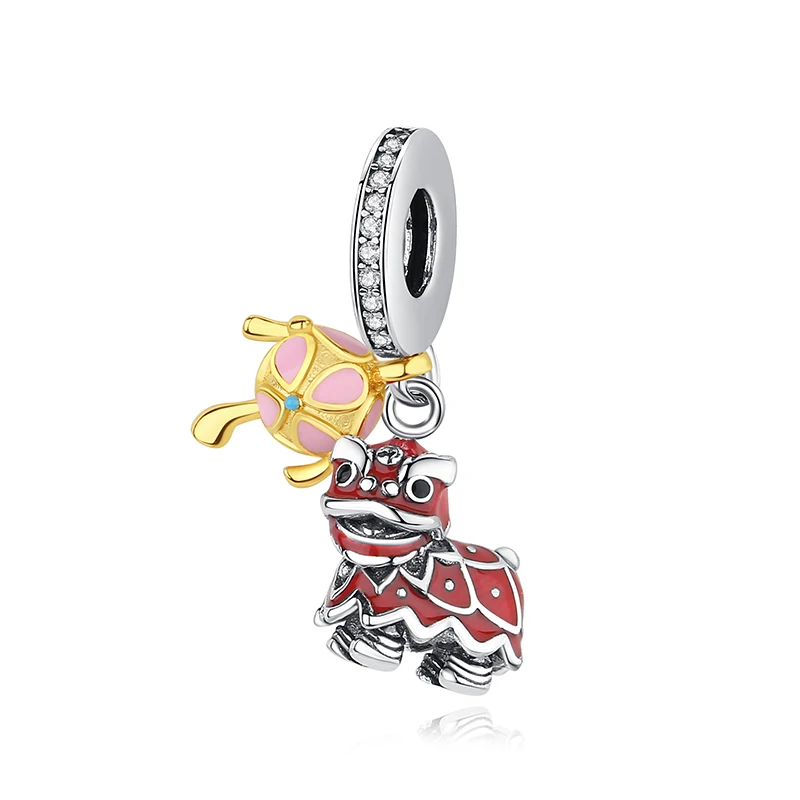 Zawieszka charms srebro 925 kot szczęścia 25