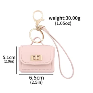 Zawieszka do torebki kawaii – mini breloczek w stylu koreańskim Różowy