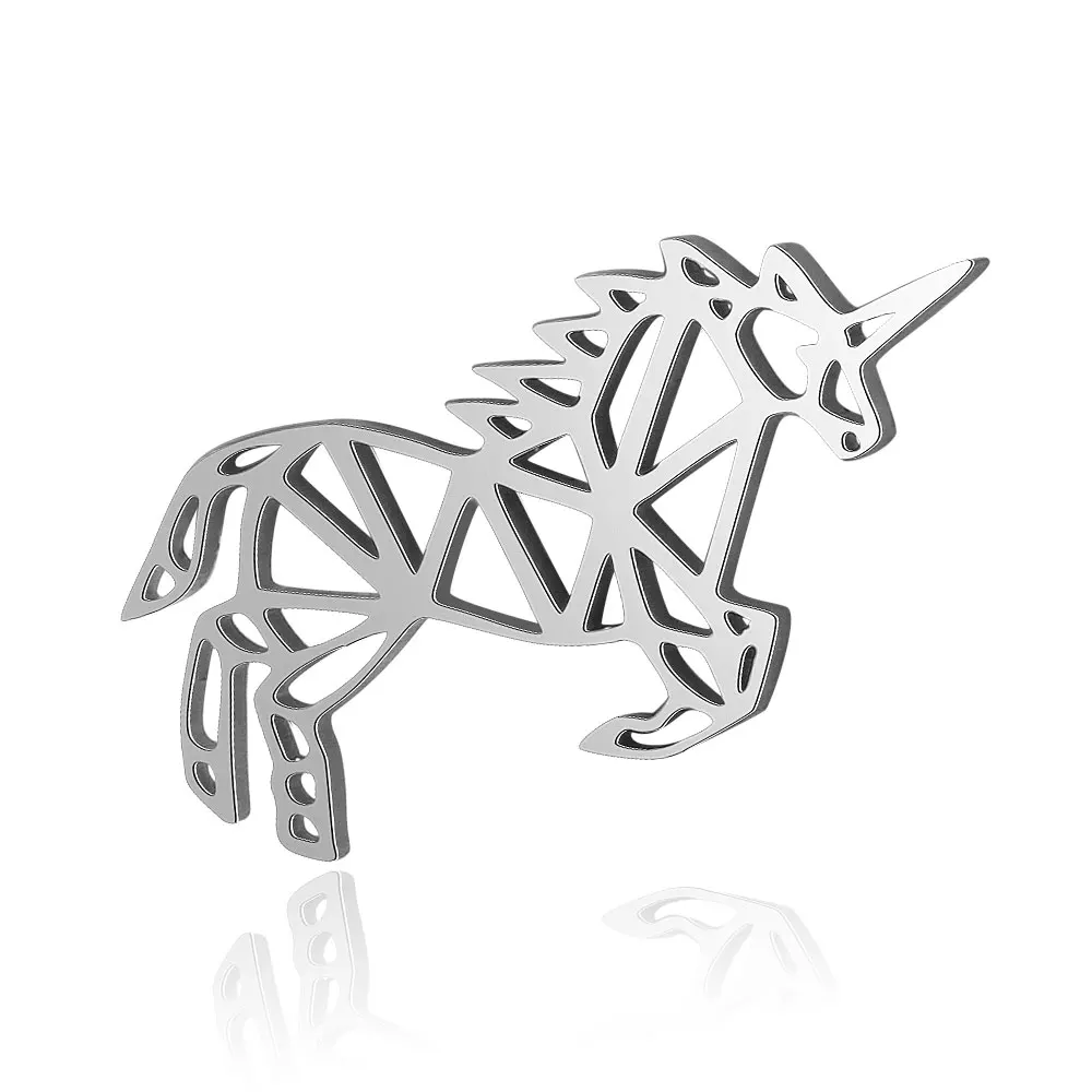 Zawieszki łapa, kot i symbole jogi ze stali 316 - 10 szt. do biżuterii Złoty kolor
