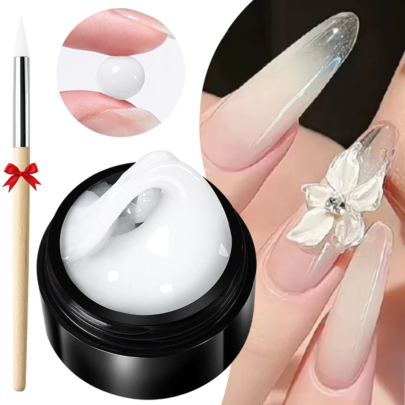 Żel budujący Born Pretty 15 ml – do przedłużania paznokci Set3