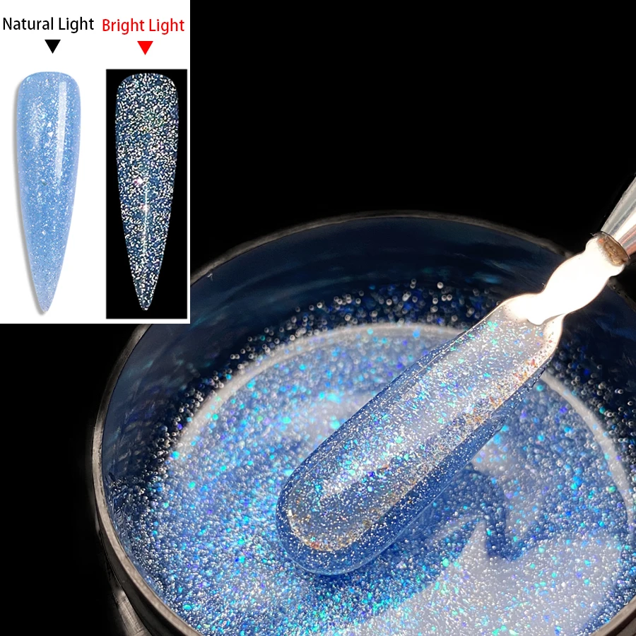 Żel budujący do paznokci Jillnails 100 g UV/LED Niebieski