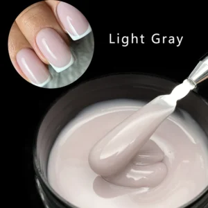 Żel budujący do paznokci Jillnails 100 g UV/LED Jasnoszary