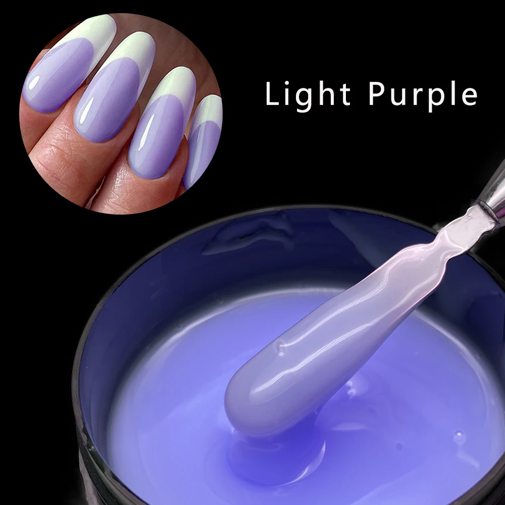 Żel budujący do paznokci Jillnails 100 g UV/LED Jasnofioletowy