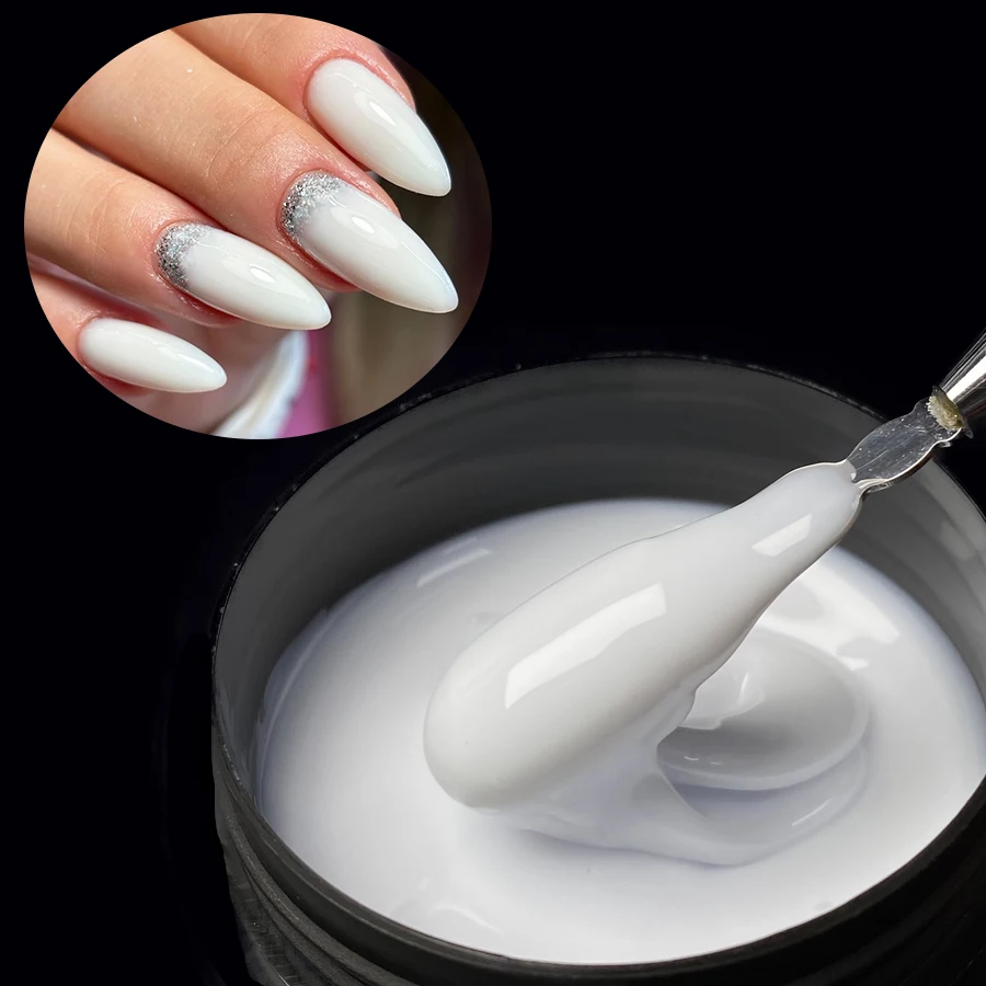 Żel budujący do paznokci Jillnails 100 g UV/LED Biały