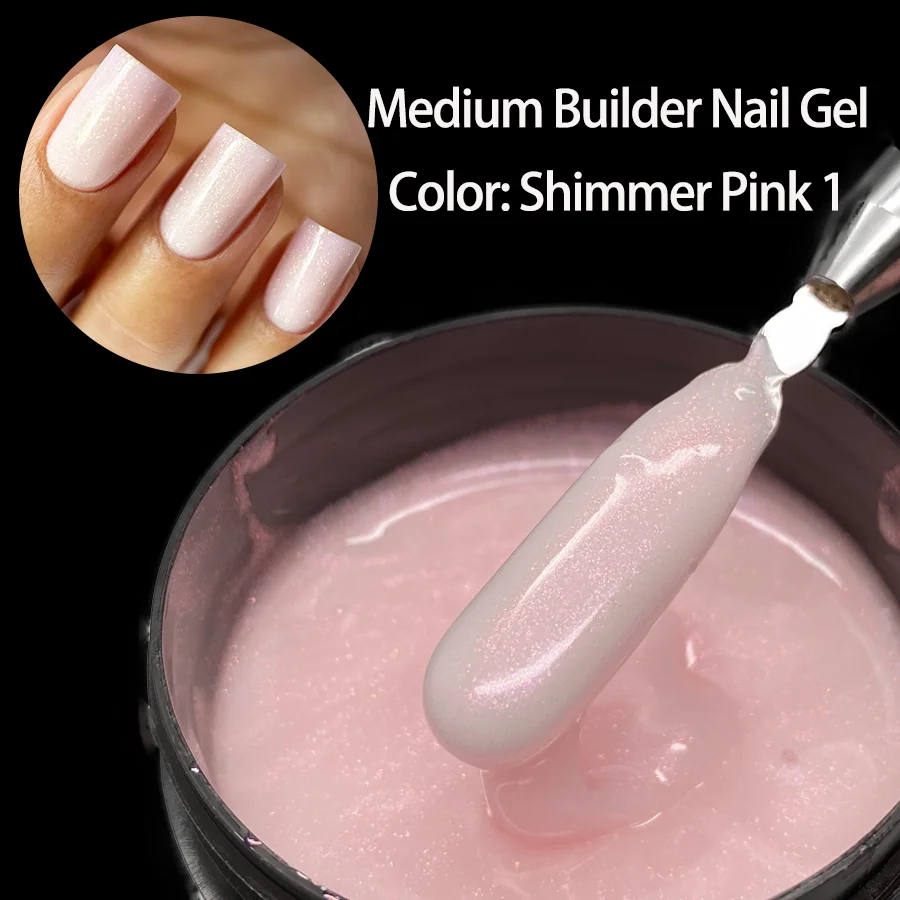 Żel budujący do paznokci Jillnails 100 g UV/LED Różowy