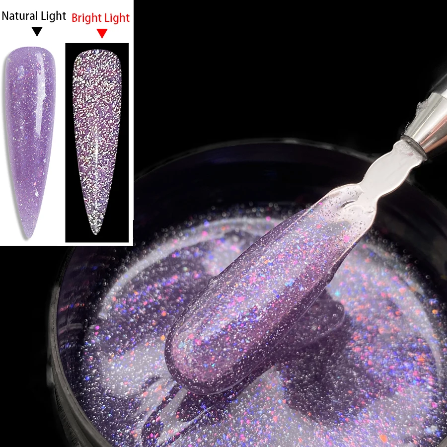 Żel budujący do paznokci Jillnails 100 g UV/LED Zieleń wojskowa