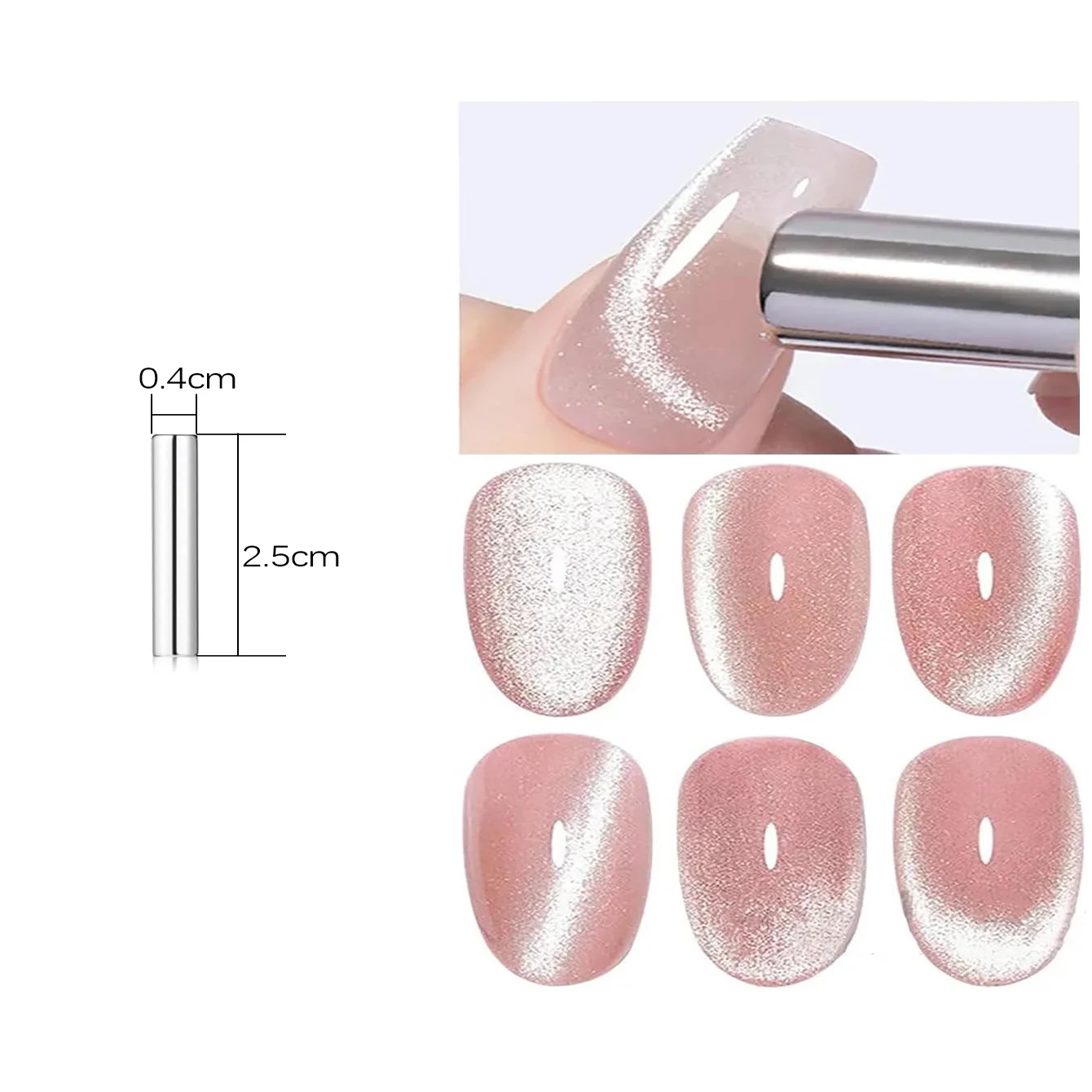 Żelowy Lakier do Paznokci Macaron Candy Jelly 12 ml Fioletowy