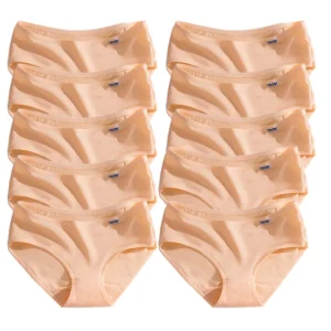 Zestaw 10 sztuk bawełnianych fig damskich plus size bezszwowych Kolba