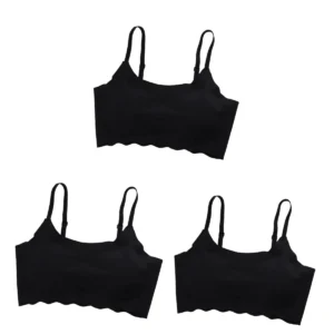 Zestaw 3 biustonoszy push up bezszwowych bez fiszbin S-XXL Beżowy