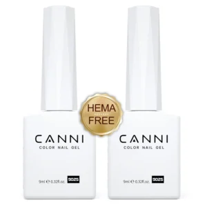 Zestaw 6 lakierów hybrydowych CANNI HEMA FREE UV LED 9025x2