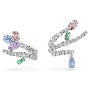 Zestaw biżuterii z kryształami z motywem ważki Earring