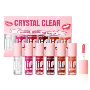 Zestaw 6 olejków do ust Water Gloss Jelly — wypełniający Khaki